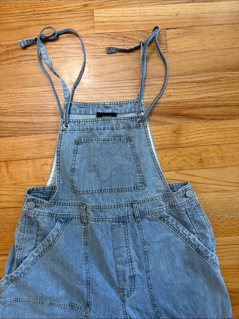 Vici Ziggie Wide Leg Overalls - Picture 4 of 5